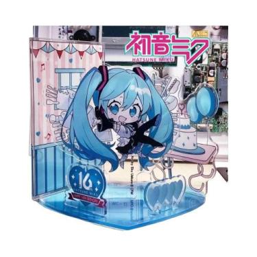 Imagem de Decorações De Mesa Em Acrílico Do Anime Chibi Hatsune Miku Megurine Lu