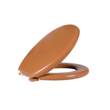 Imagem de Assento Sanitário Astra Almofadado Convencional Champagne - TPK/AS