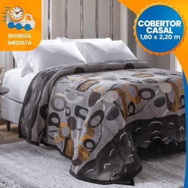 Imagem de Cobertor Casal Trasimeno Jolitex Quentinho 180x220cm Microfibra Manta 