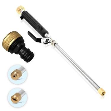 Imagem de Esguicho Lava Jato Alta Pressao Limpeza Carro Calcada Casa Mangueira J