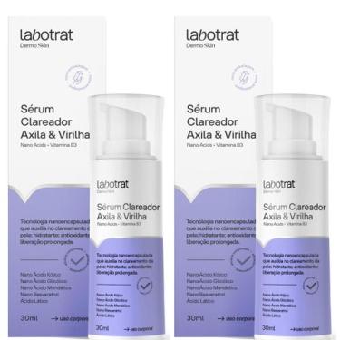 Imagem de Kit 2 Serúm Clareador De Axilas E Virilha 30Ml - Labotrat