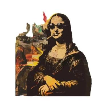 Imagem de Pintura Em Tela De Aquarela Mona Lisa, Arte De Graffiti, Posters Engra