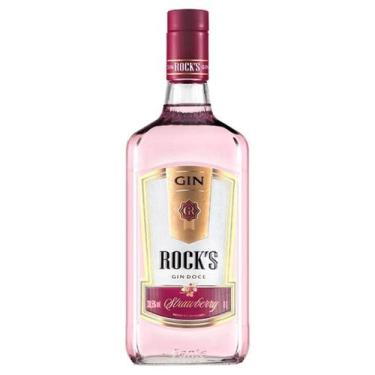 Imagem de Gin Rock's Dry Strawberry (Doce) - Garrafa 1000ml