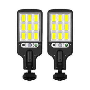 Imagem de Luzes de Rua Solares com Sensor de Movimento - 108 COB, 3 Modos, Sem F