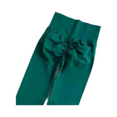 Imagem de Calças de Yoga Seamless de Cintura Alta - Leggings de Secagem Rápida p