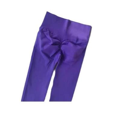 Imagem de Calças de Yoga Seamless de Cintura Alta - Leggings de Secagem Rápida p