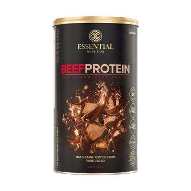 Imagem de Beef Protein Whey Hidrolisado Sabor Cacau 480g Essential Nutrition