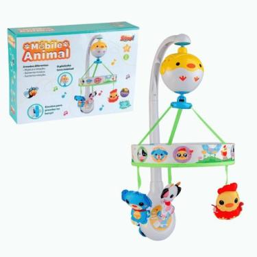 Imagem de Mobile Musical Animal Eletrônico com Musica Zoop Toys ZP668