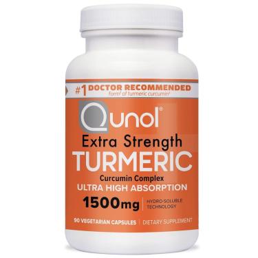Imagem de Suplemento Qunol Curcuma Curcumina 1500mg Extra Strength-Unissex