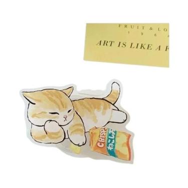 Imagem de Suporte De Telefone Acrílico Y2K Griptok Com Design De Gato E Panda Fo