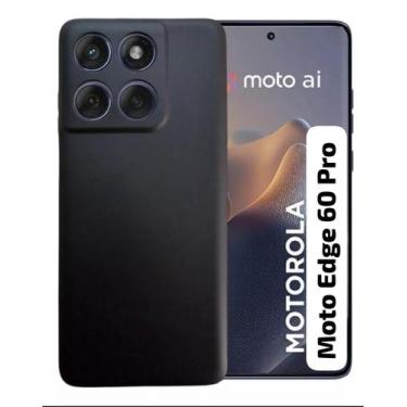 Imagem de Capa capinha Case para Motorola Moto Edge 60 Pro com interior aveludad