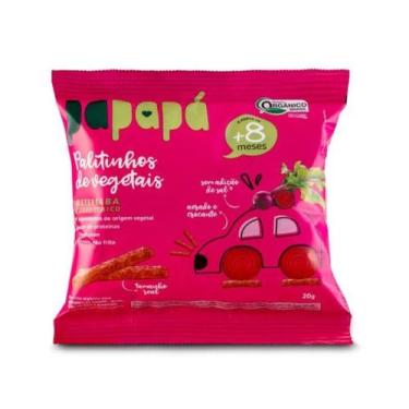 Imagem de Biscoito Infantil Papapa Organico Beterraba 20g