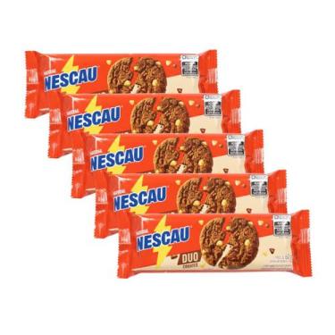 Imagem de Biscoito Cookies Nescau Duo Gotas Chocolate - 5 Unidades