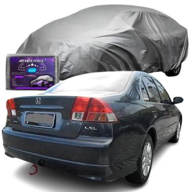 Imagem de Capa Para Carro Honda Civic 2000 a 2015 Impermeável Com Forro Central 