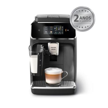 Imagem de Cafeteira Philips Walita Espresso Superautomática LatteGo Série 2300 Cinza e Preto - EP...