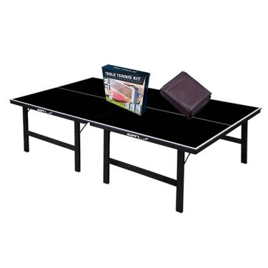 Imagem de MESA PING PONG PRETA MDP 15mm 1010 KLOPF + Kit Complero 5091 + Capa
