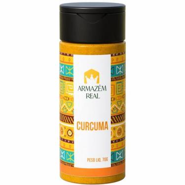 Imagem de Curcuma Puro - Pote - 70g - Armazém Real - Uso Culinário