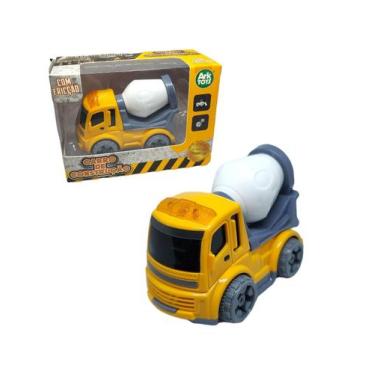 Imagem de Caminhao Betoneira à fricção de brinquedos infantil - ARK TOYS