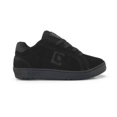 Imagem de Tênis Infantil Qix Combat Suede Cor:PretoTamanho:29, Preto, 29