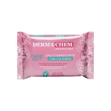 Imagem de Lencos demaquilantes derma chem c/25 colageno