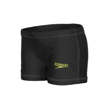 Imagem de Sunga Hidroshort Solid Juvenil Speedo 19564, 12, Preto