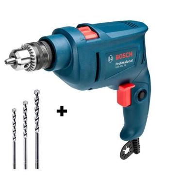 Imagem de Furadeira de Impacto 450w Bosch GSB 450 RE Kit Brocas, 220V