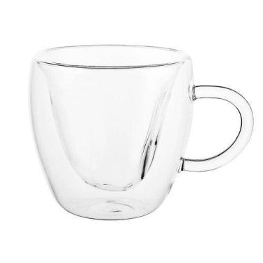 Imagem de Xícara de Vidro Duplo para Chá 250ml Ah! Natu