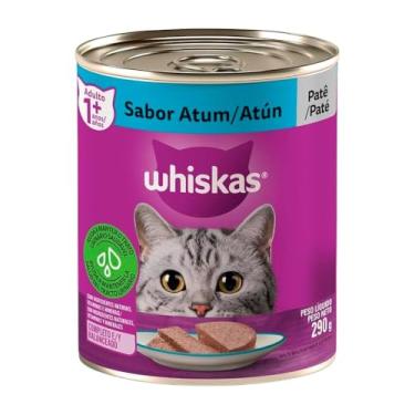 Imagem de whiskas Ração Úmida Para Gatos Whiskas Lata Patê De Atum Adultos 290G
