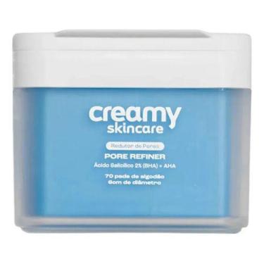 Imagem de Creamy Skincare Pore Refiner 70 Pads  Suaviza Poros Dilatados, Refina 
