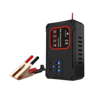 Imagem de Inversor De Potência Para Carro 12V 24V Para 220V 200W, Adaptador Univ