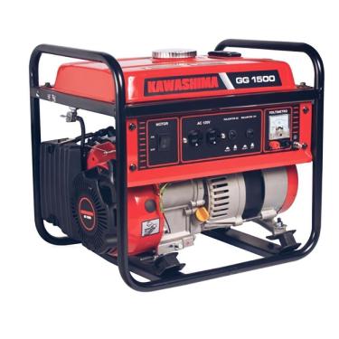 Imagem de Gerador À Gasolina Kawashima GG1500 Monofásico 1500W
