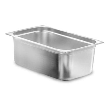 Imagem de Cuba Gastronomica Inox 1/1 53x32,5x10cm Buffet Restaurante Comida Ke Home 3243-10
