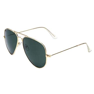 Imagem de Óculos de sol de piloto redondo feminino para mulheres vintage prata ouro preto moldura masculina óculos de sol masculino feminino retrô óculos pilotos, não 05, china