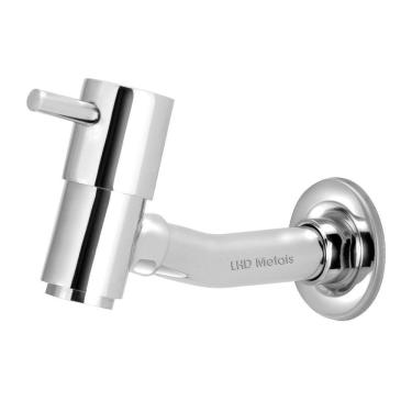 Imagem de Torneira Link Tanque/Jardim/Lavatório Reta De Parede Metal Luxo 1/4V