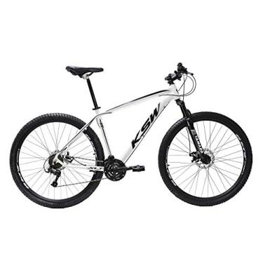 Imagem de Bicicleta Aro 29 Ksw Aluminio 24 Marchas Freio Hidraúlico (Branco, 21)
