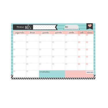 Imagem de Ímã De Geladeira Porta Recados Anotações Planner Semanal