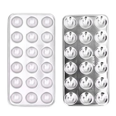 Imagem de Bandejas de cubo de gelo, bandeja de gelo de aço inoxidável 304 com tampa ferramenta de fazer gelo para cozinha de verão em casa