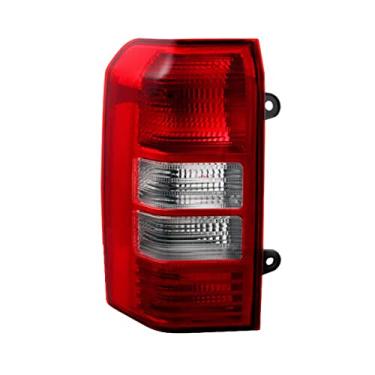 Imagem de JESYMBX Para Jeep Patriot 2008-2017 Conjunto de luz traseira de carro com luz traseira de ré, lâmpada traseira traseira de para-choque traseiro luz de sinalização acessórios de carro