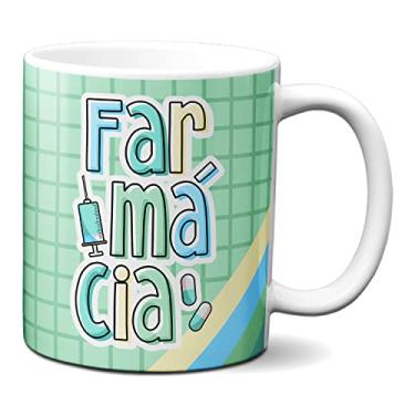 Imagem de Caneca Farmacéutico Profissão Presente Farmácia (Branca)