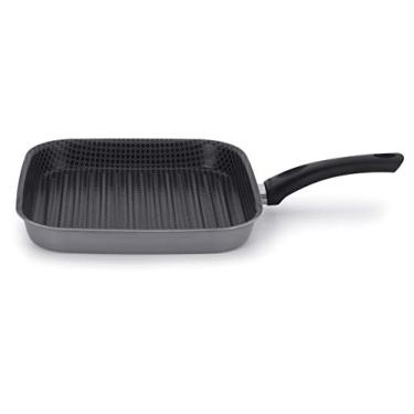 Imagem de Bistequeira Canelada Quadrada Aluminio Antiaderente Linha Bella Multiflon