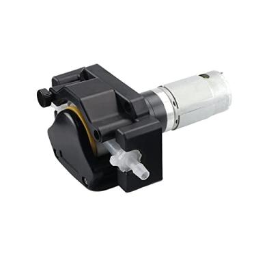 Imagem de JIHPUMP Bomba peristáltica 313 KB pequena bomba dosadora de líquidos de grau alimentício 12 V 24 V para máquina de café, bomba peristáltica, bomba de transferência de vinho xarope (313 KB/ZLX-24V-300R-35#-1590 ml/min)
