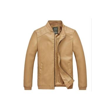 jaqueta de couro masculina impermeavel