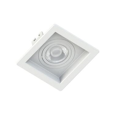 Imagem de Spot Embutido Recuado Quadrado P/1 Par20 Abs Branco - Save Energy Light Engine