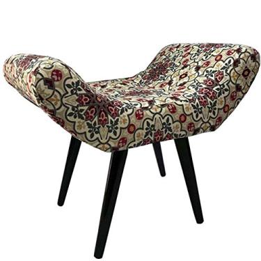 Imagem de Puff Decorativo Elegance Impermeável Gorges Bege