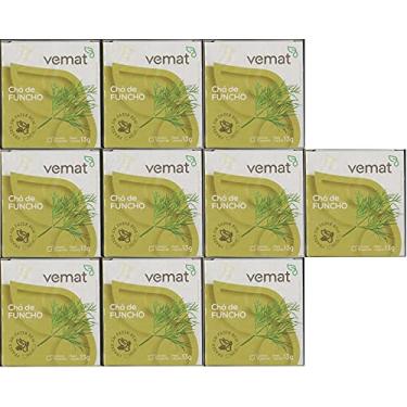 Imagem de Cha Funcho (Erva Doce) 10 Saches 13g Vemat 10 Caixas