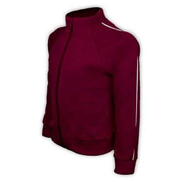 Imagem de Blusa Helanca Infantil Vinho Tamanho 02