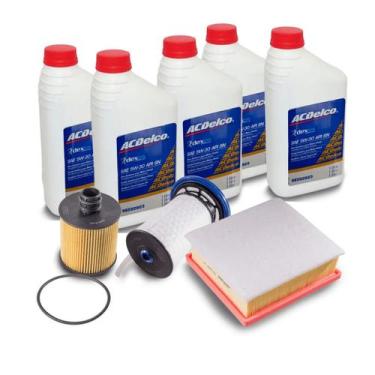 Imagem de Kit Filtro Troca De Oleo Renegade Toro Compass Diesel 2.0 - Acdelco