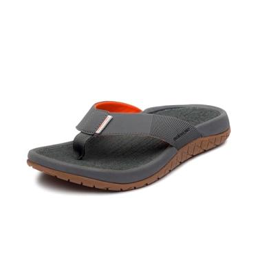 Imagem de Sandália masculina FishFinder da Grundens | Chinelo masculino de secagem rápida, confortável e versátil com tração aprimorada e suporte de arco completo para pesca e uso ao ar livre, Âncora, 40