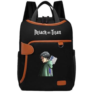 Imagem de Mochila escolar Attack on Titan Anime para crianças