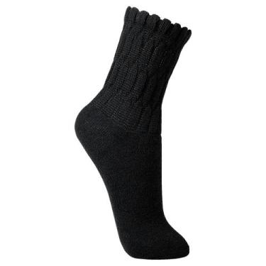 Imagem de Meia Lupo Sport Aeróbica 4810-003, Preto, 1, 37-40